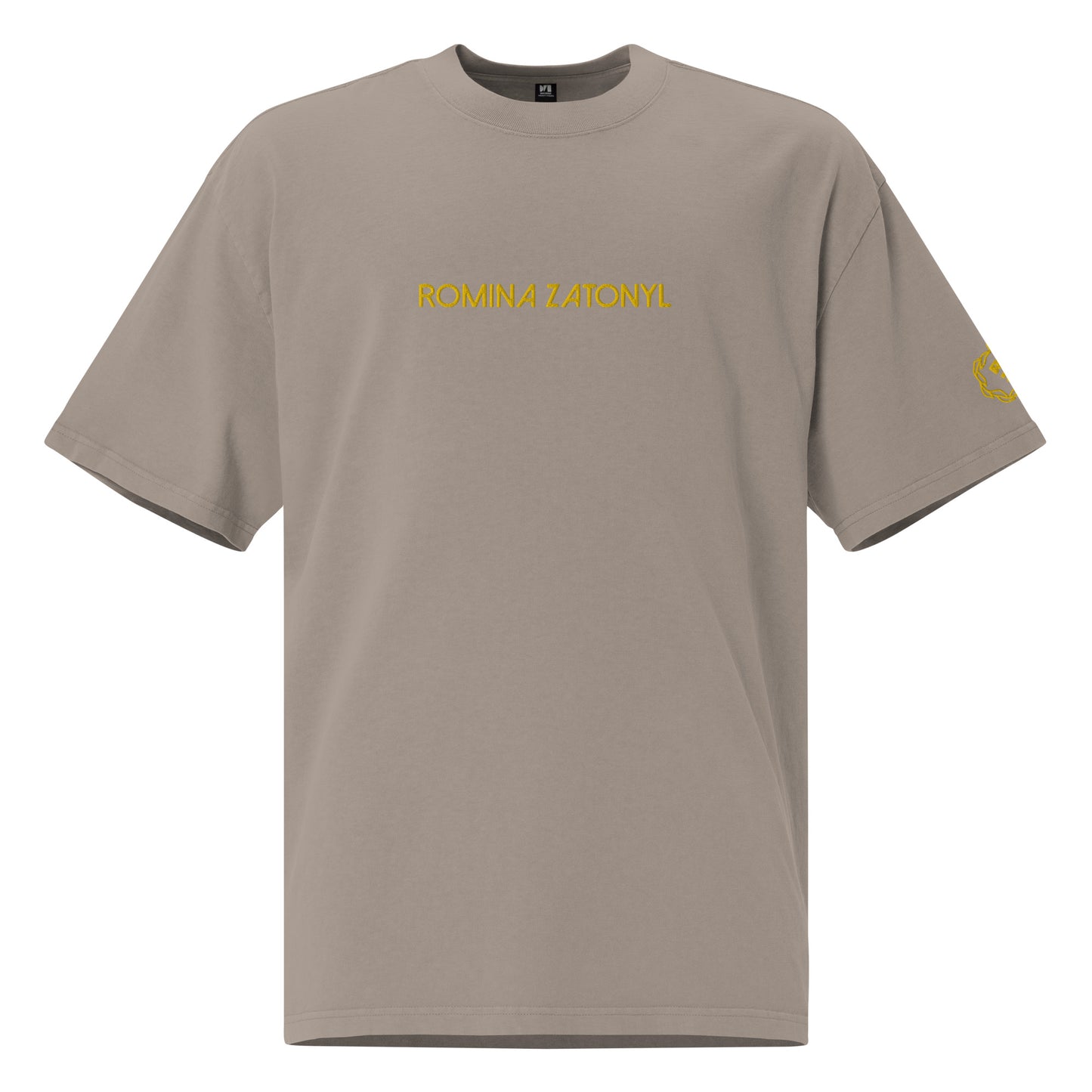 Camiseta bordada RZ, unisex