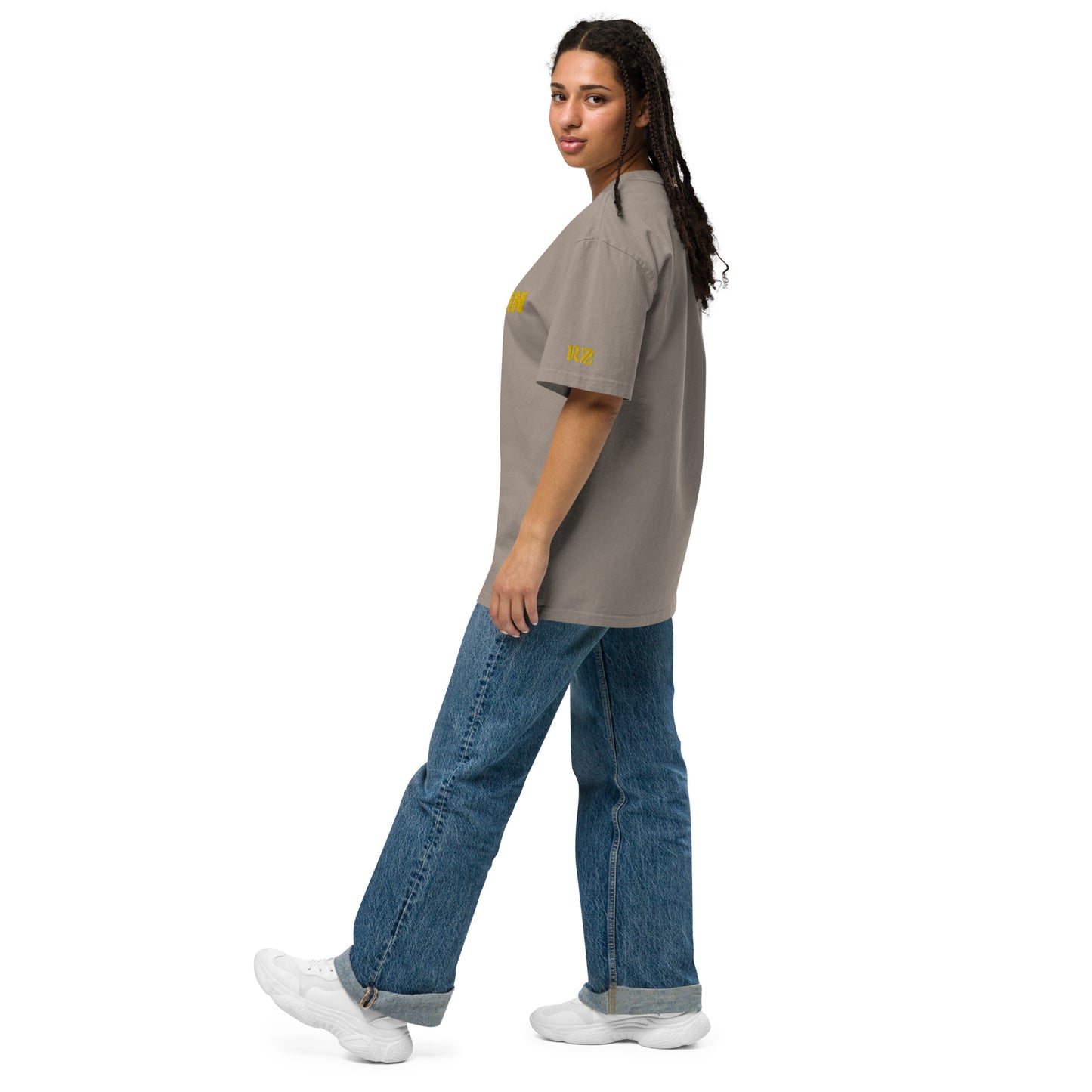 Camiseta bordada RZ, unisex