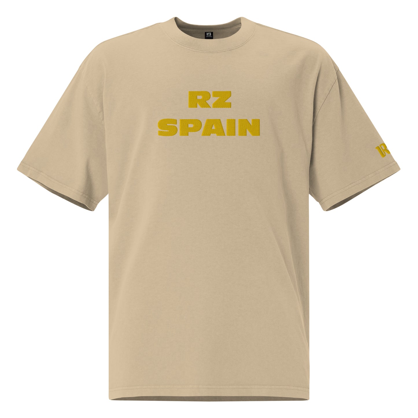 Camiseta bordada RZ, unisex