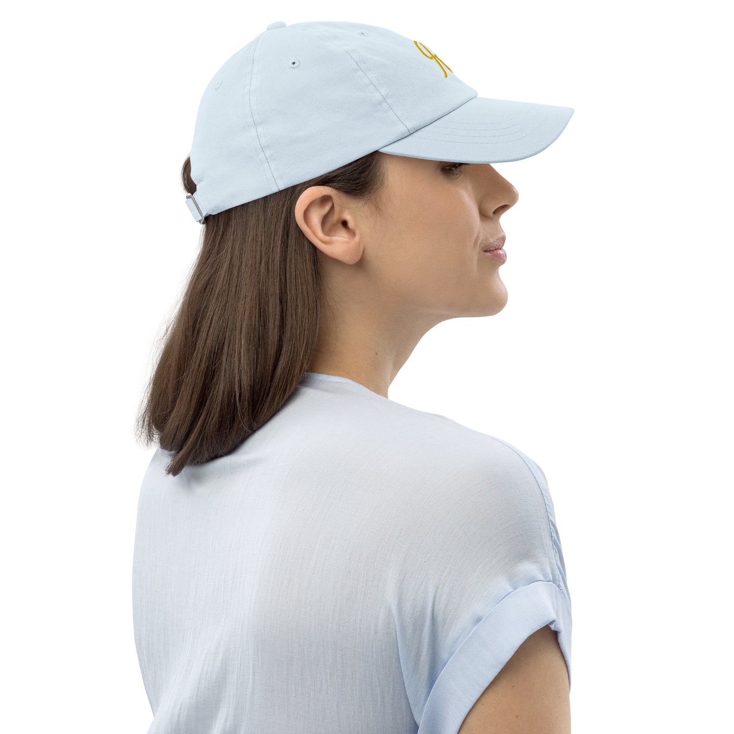 Gorra béisbol color pastel, logo RZ bordado, unisex
