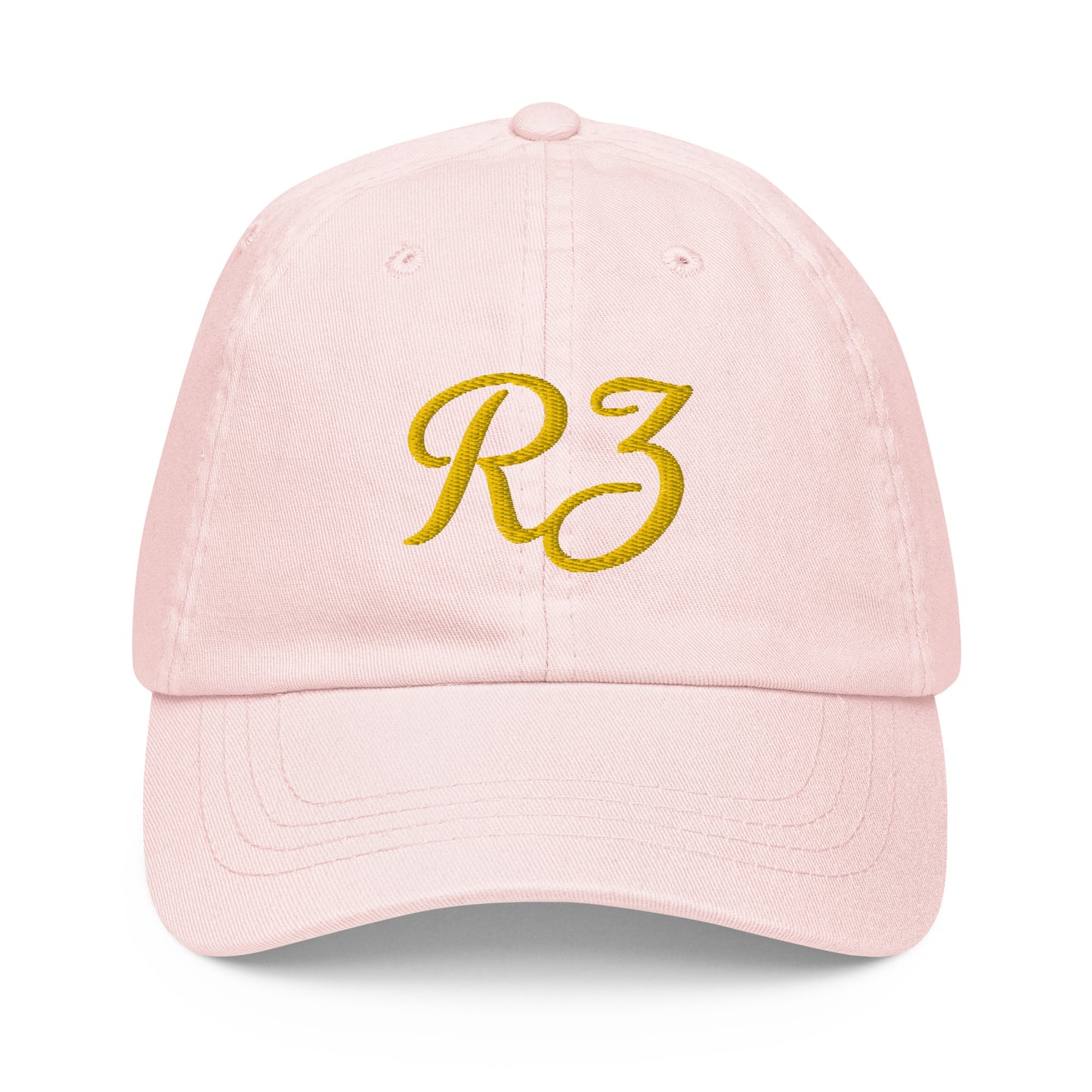 Gorra béisbol color pastel, logo RZ bordado, unisex