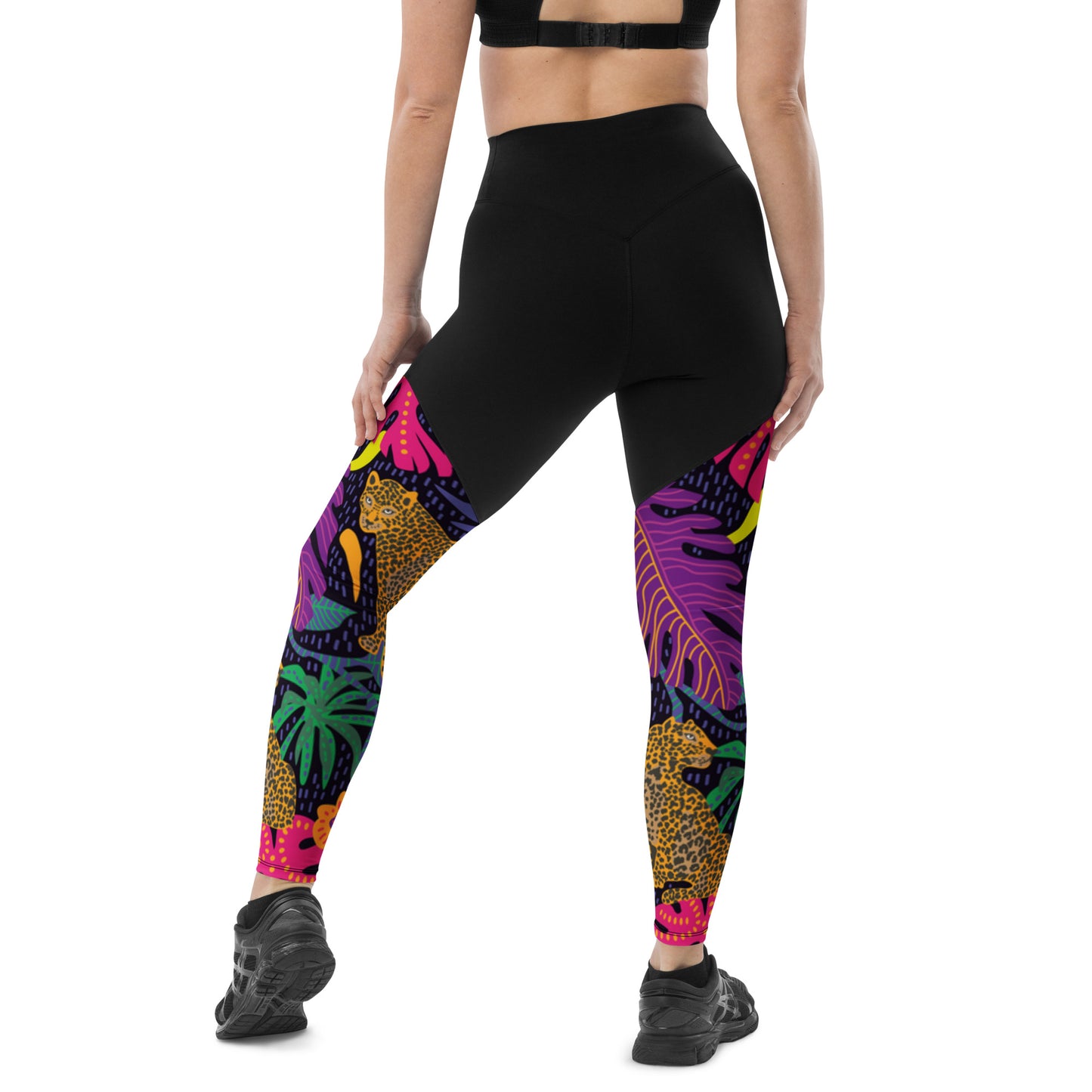 Leggins de deporte RZ Leopard