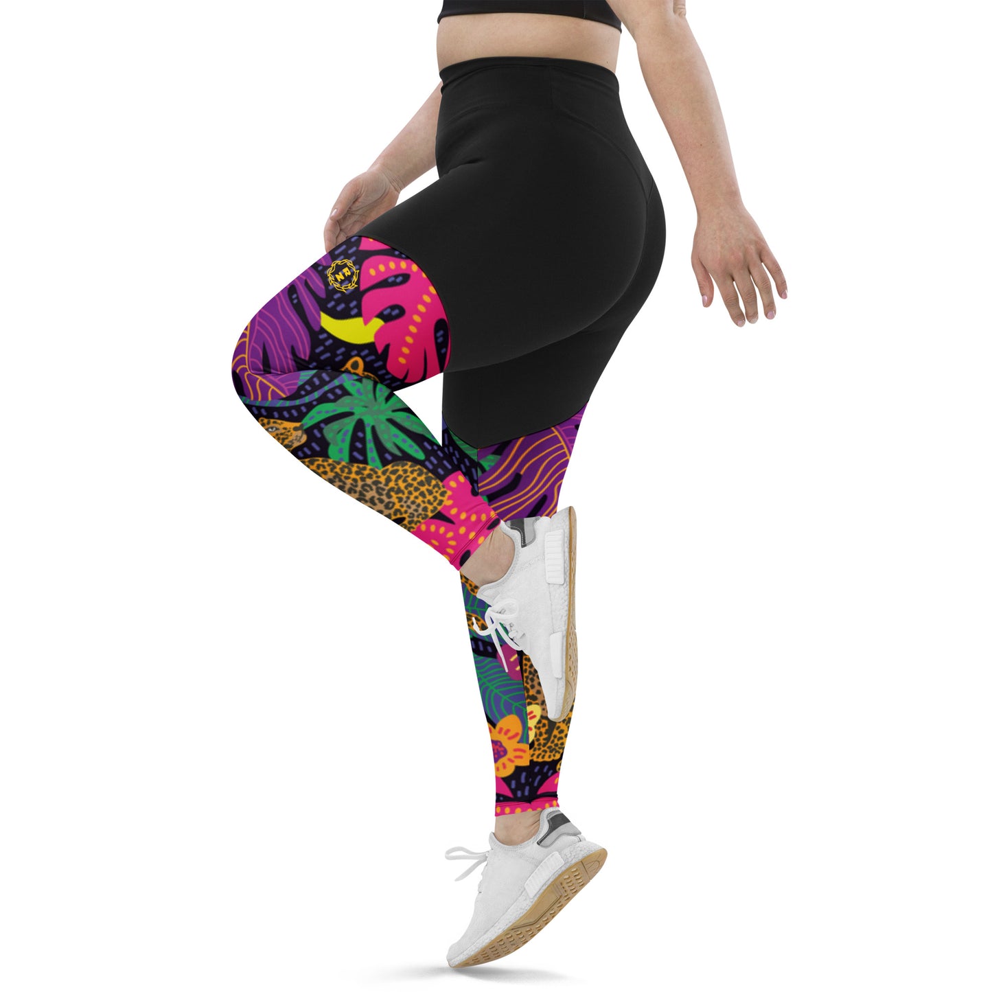 Leggins de deporte RZ Leopard