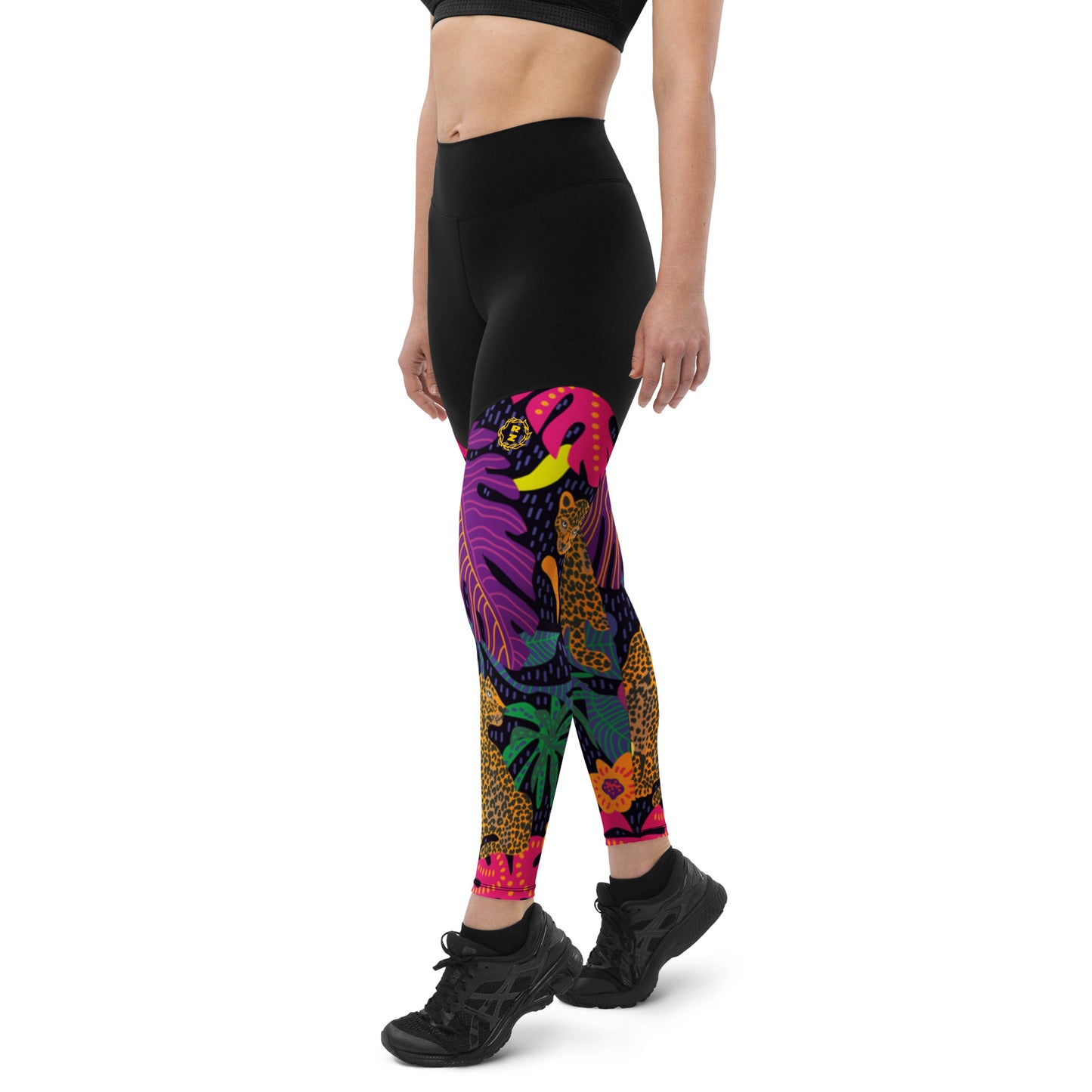 Leggins de deporte RZ Leopard