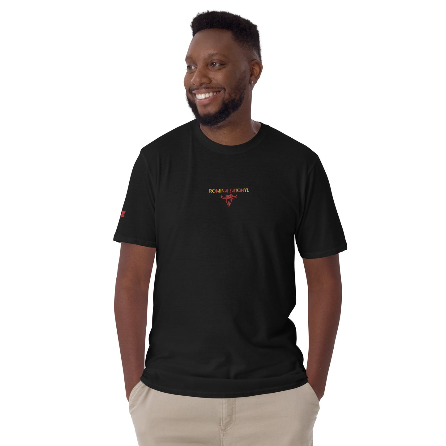 Camiseta bordada y estampada RZ unisex