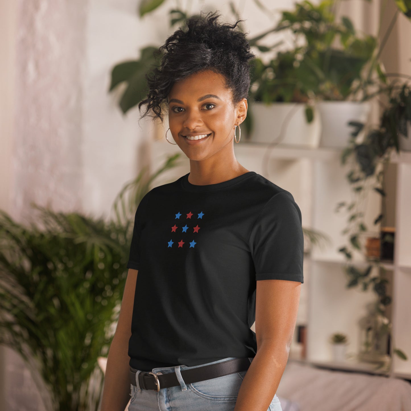 Camiseta bordada y estampada RZ unisex
