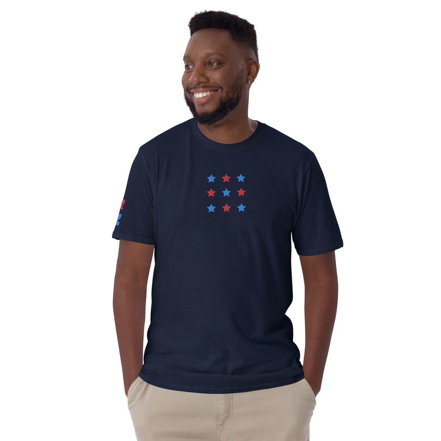 Camiseta bordada y estampada RZ unisex