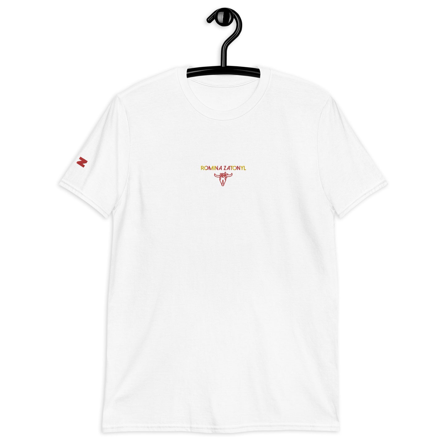 Camiseta bordada y estampada RZ unisex