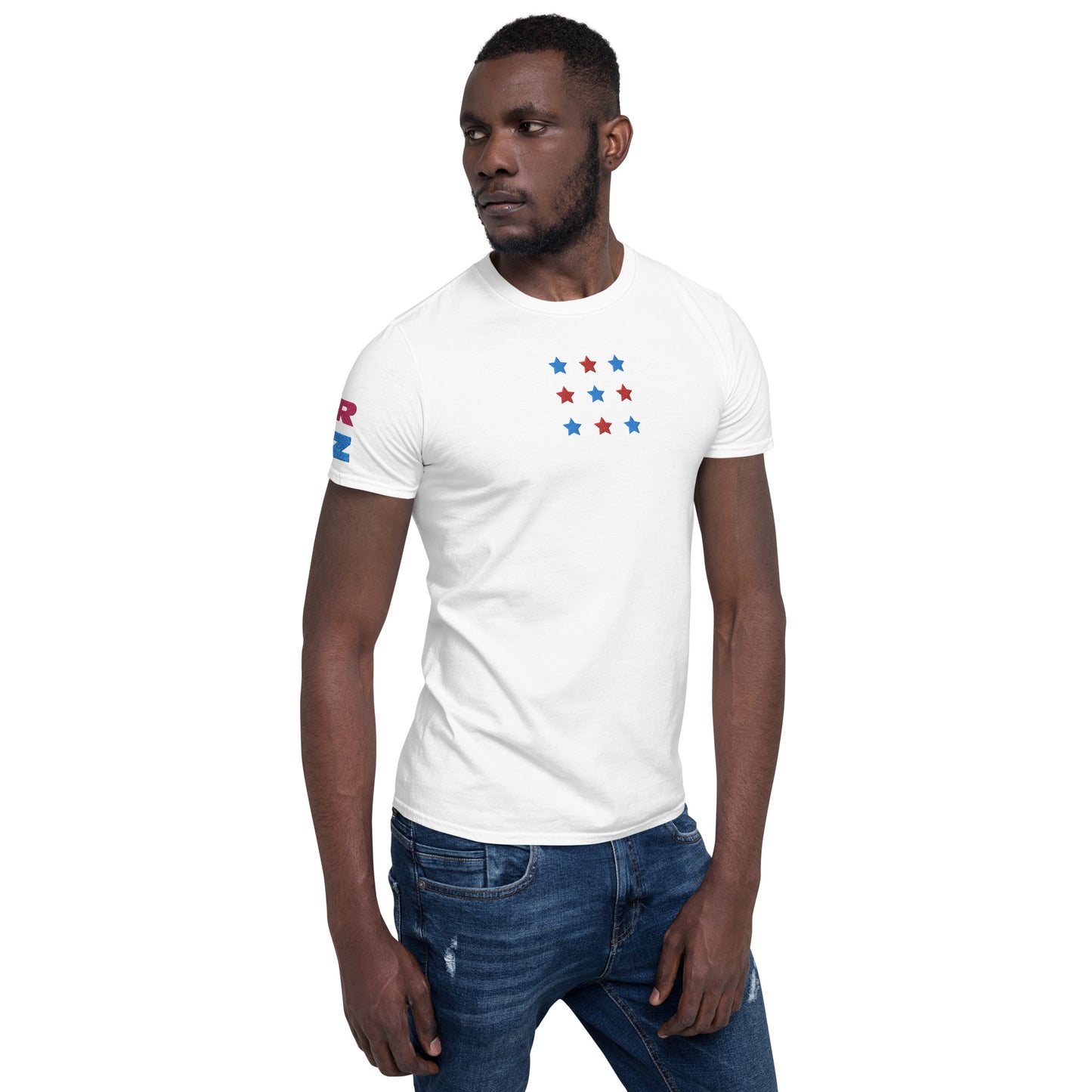 Camiseta bordada y estampada RZ unisex