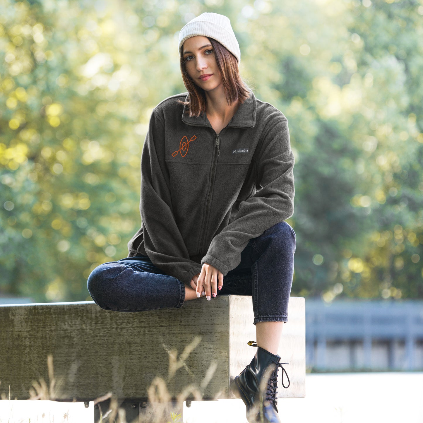 Chaqueta polar bordada Columbia, unisex