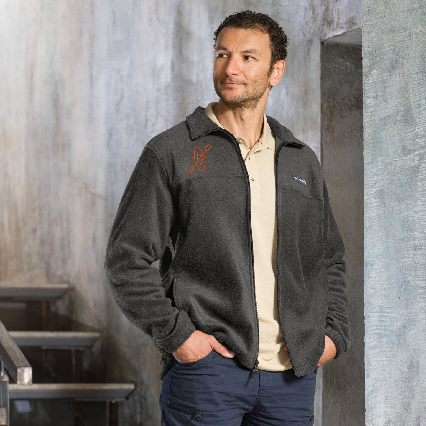 Chaqueta polar bordada Columbia, unisex
