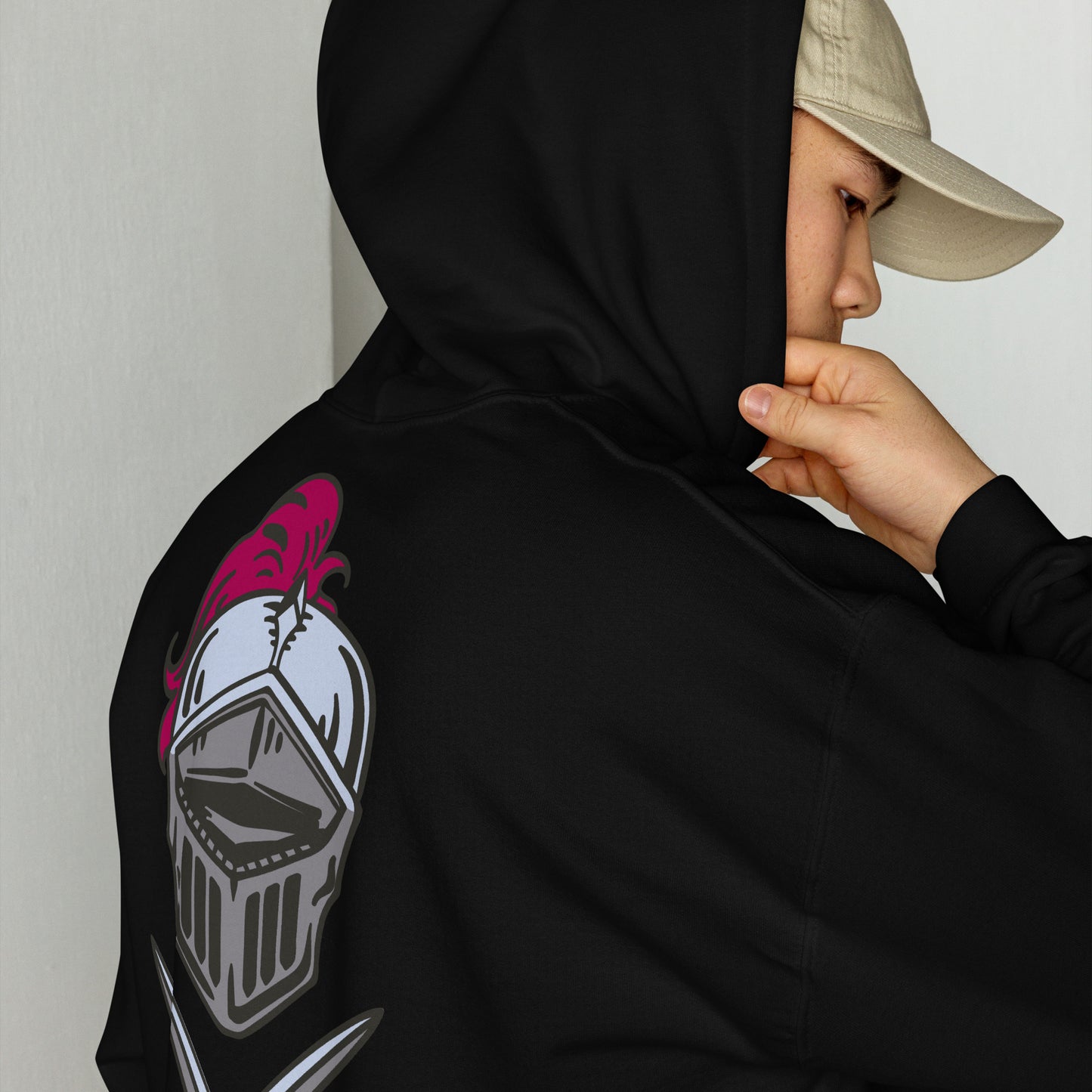 Sudadera bordada y estampada RZ SPAIN con capucha unisex