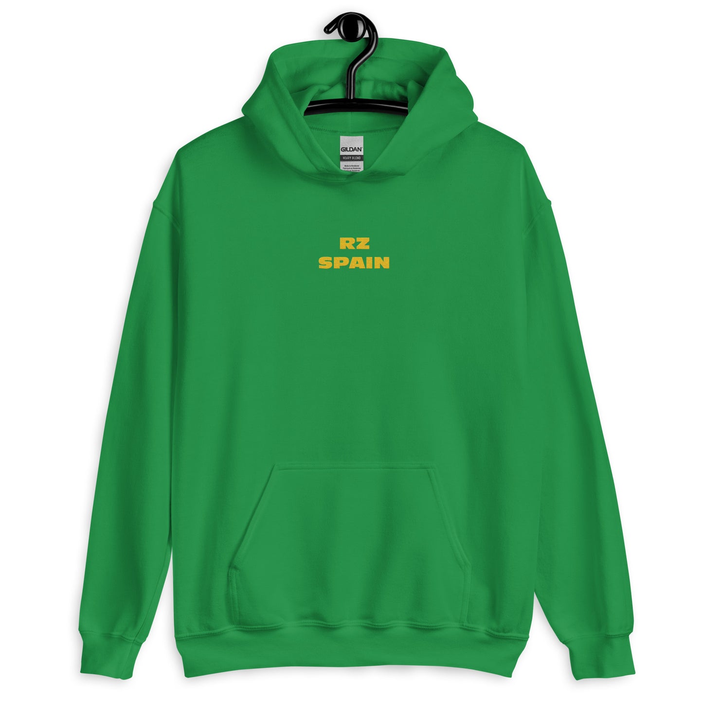 Sudadera bordada y estampada RZ SPAIN con capucha unisex
