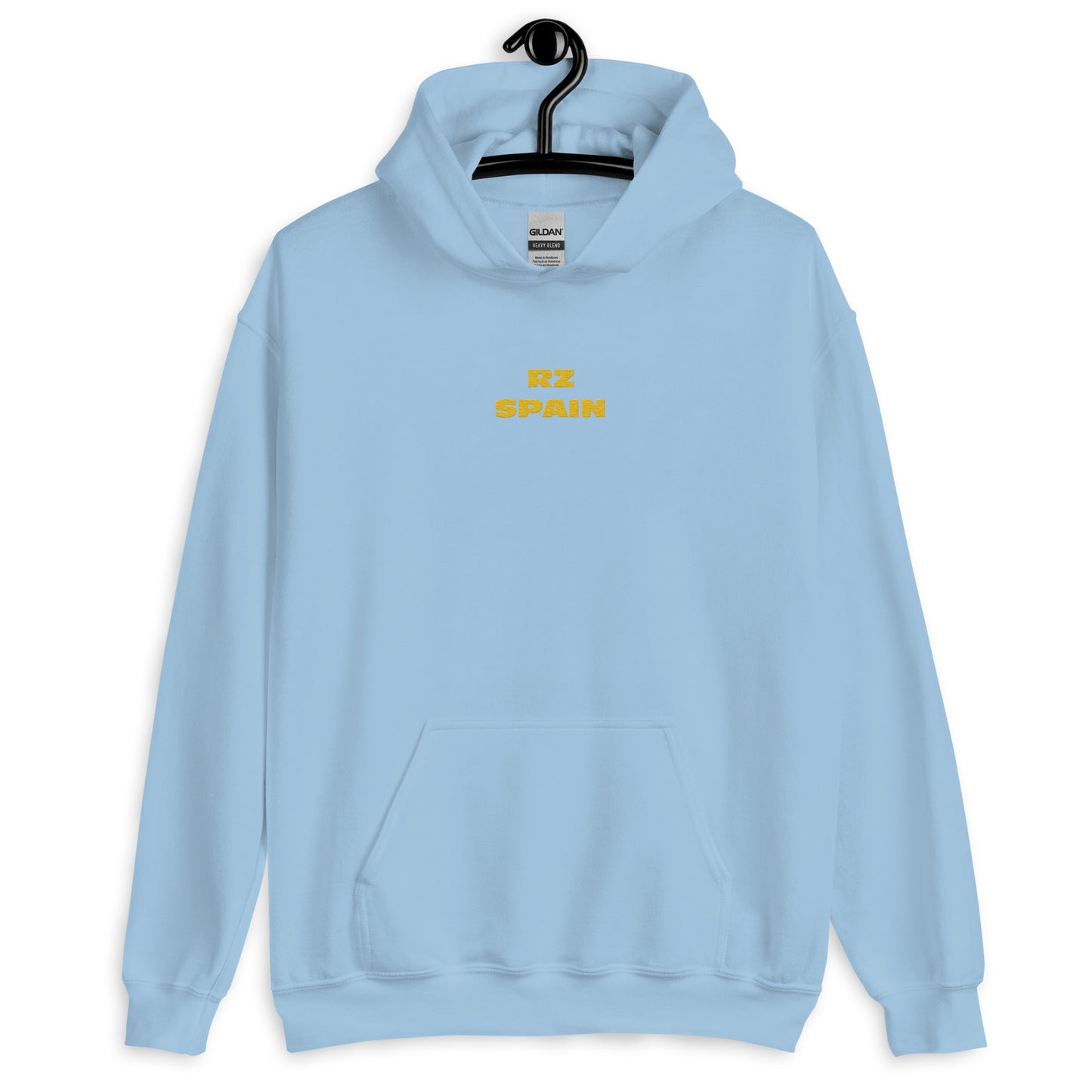 Sudadera bordada y estampada RZ SPAIN con capucha unisex