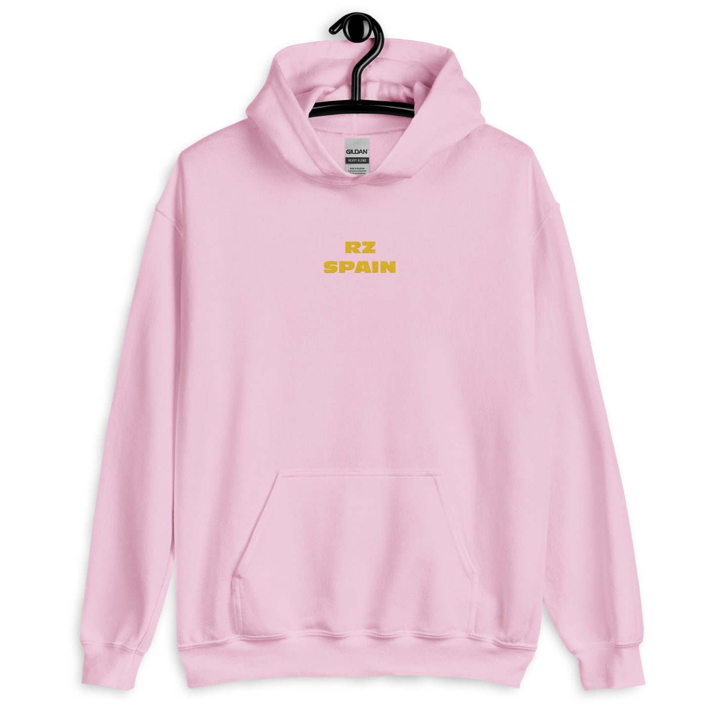 Sudadera bordada y estampada RZ SPAIN con capucha unisex
