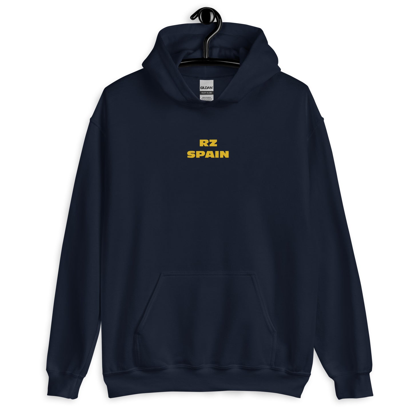Sudadera bordada y estampada RZ SPAIN con capucha unisex
