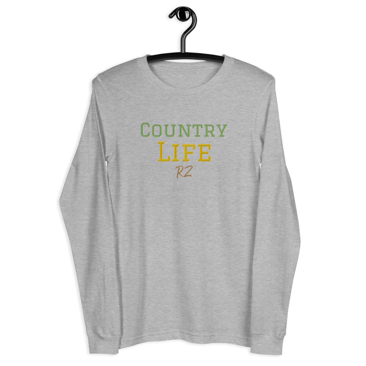 Camiseta Country Life RZ bordada, unisex