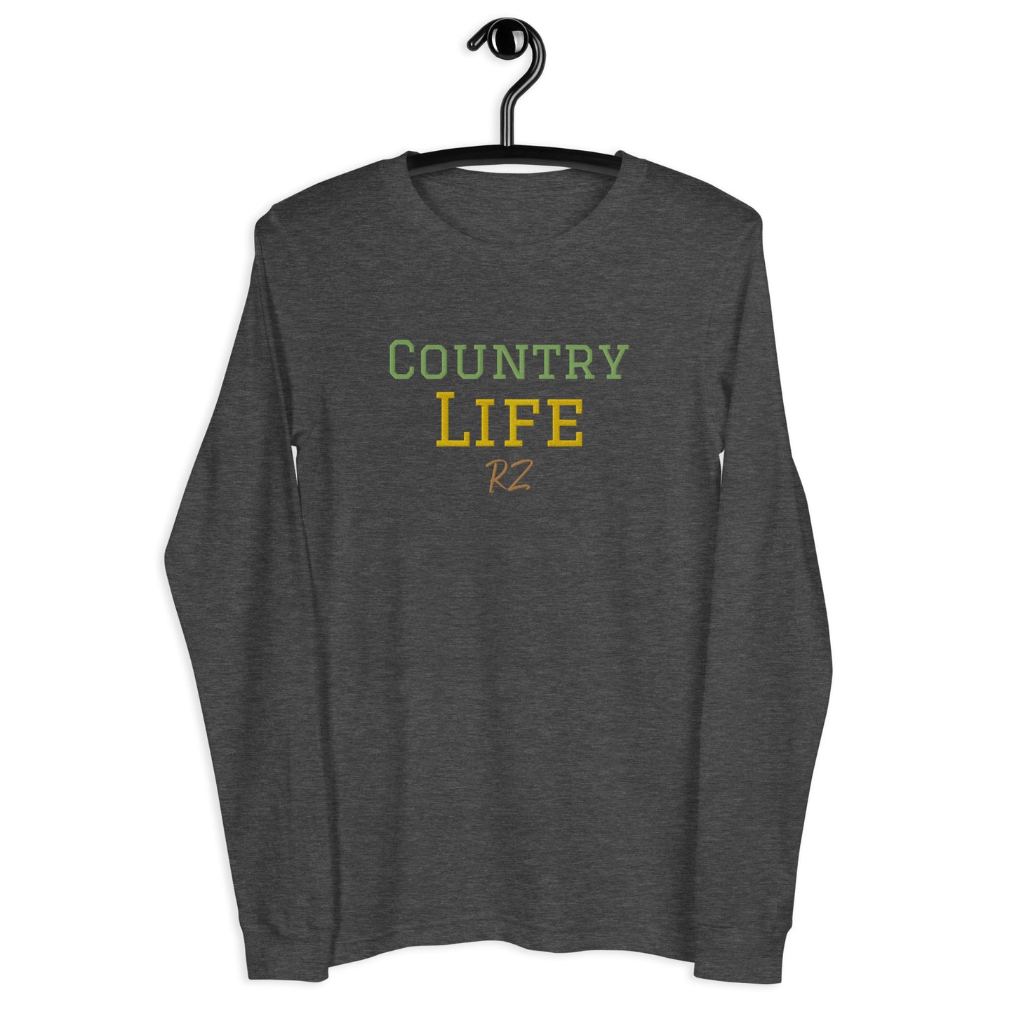 Camiseta Country Life RZ bordada, unisex