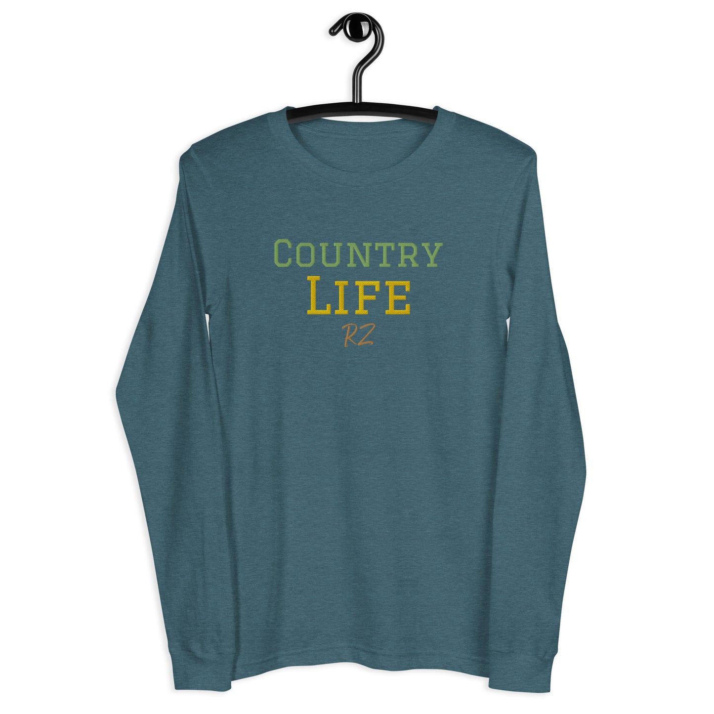 Camiseta Country Life RZ bordada, unisex