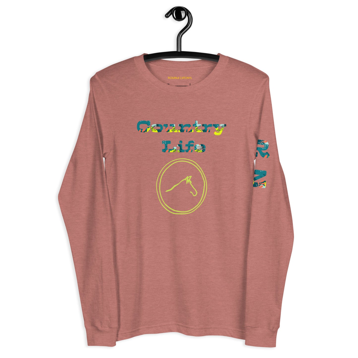 Camiseta Country Life RZ estampada, unisex