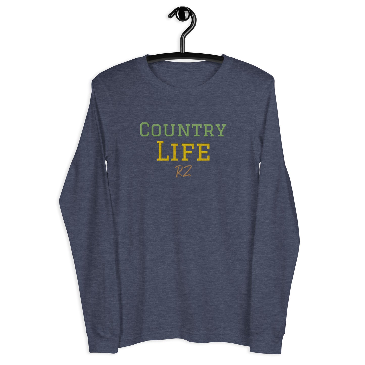 Camiseta Country Life RZ bordada, unisex