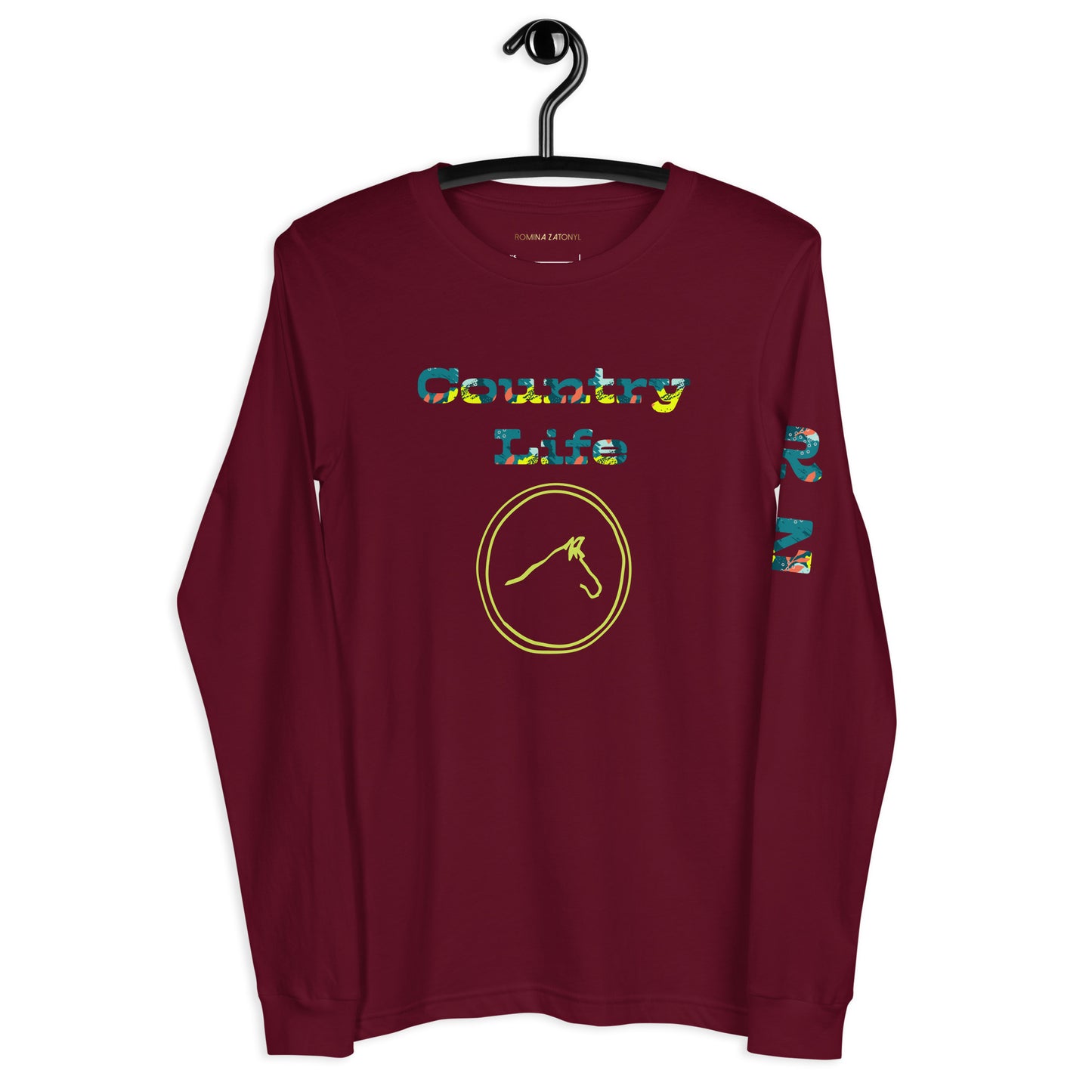 Camiseta Country Life RZ estampada, unisex