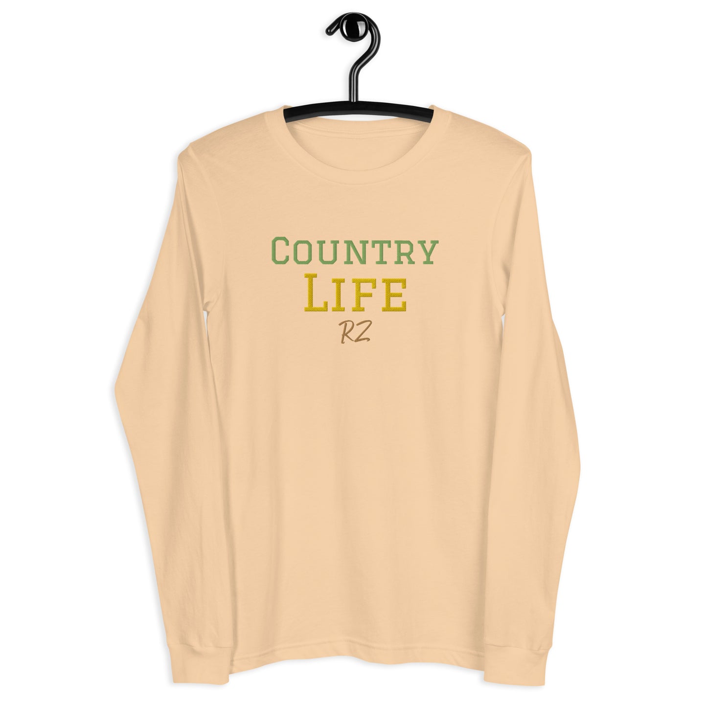 Camiseta Country Life RZ bordada, unisex