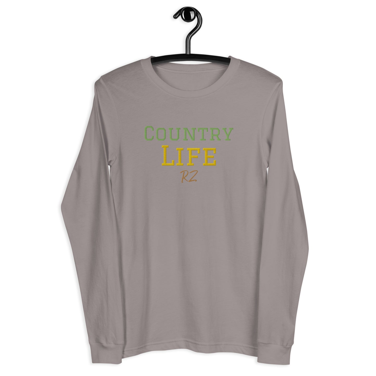Camiseta Country Life RZ bordada, unisex