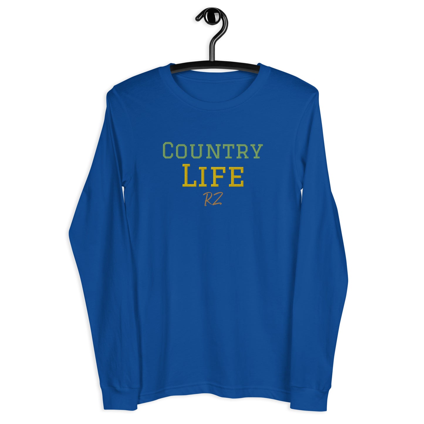 Camiseta Country Life RZ bordada, unisex
