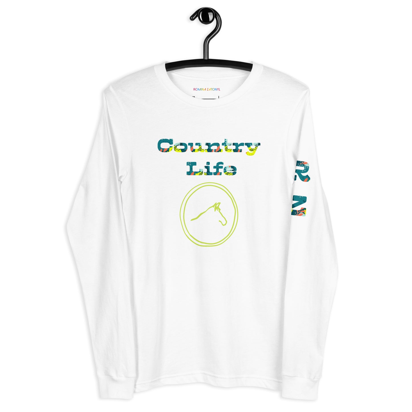 Camiseta Country Life RZ estampada, unisex