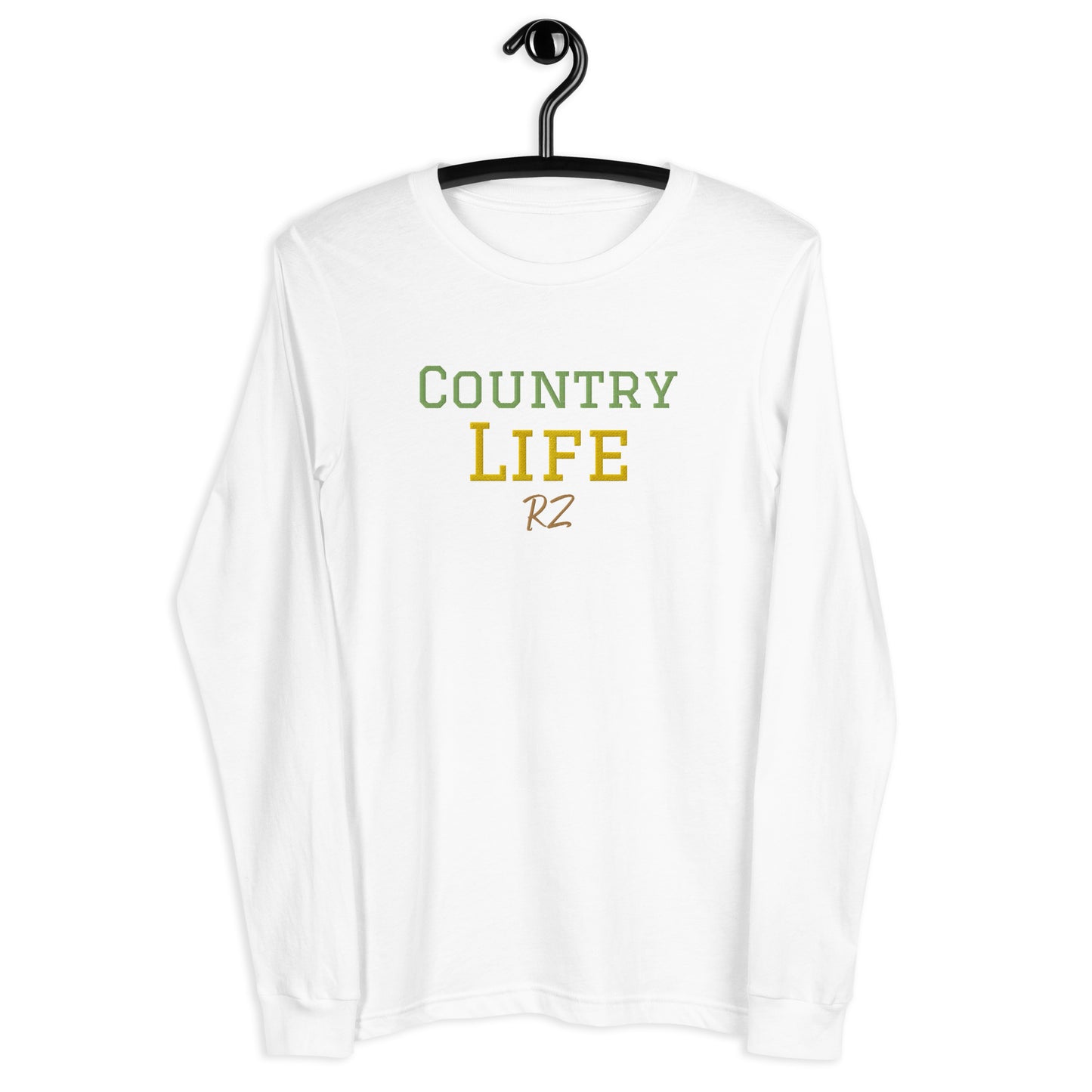 Camiseta Country Life RZ bordada, unisex