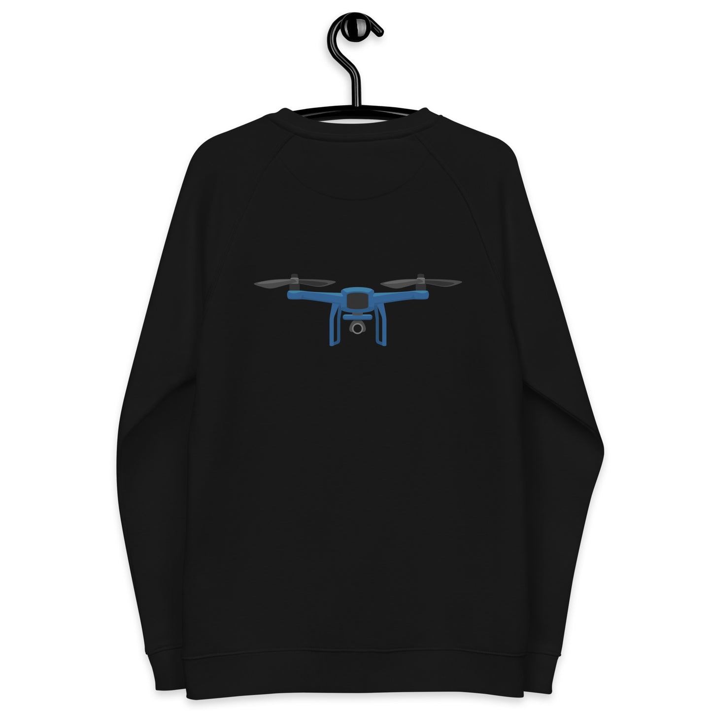 Sudadera raglán estampada RZ, unisex