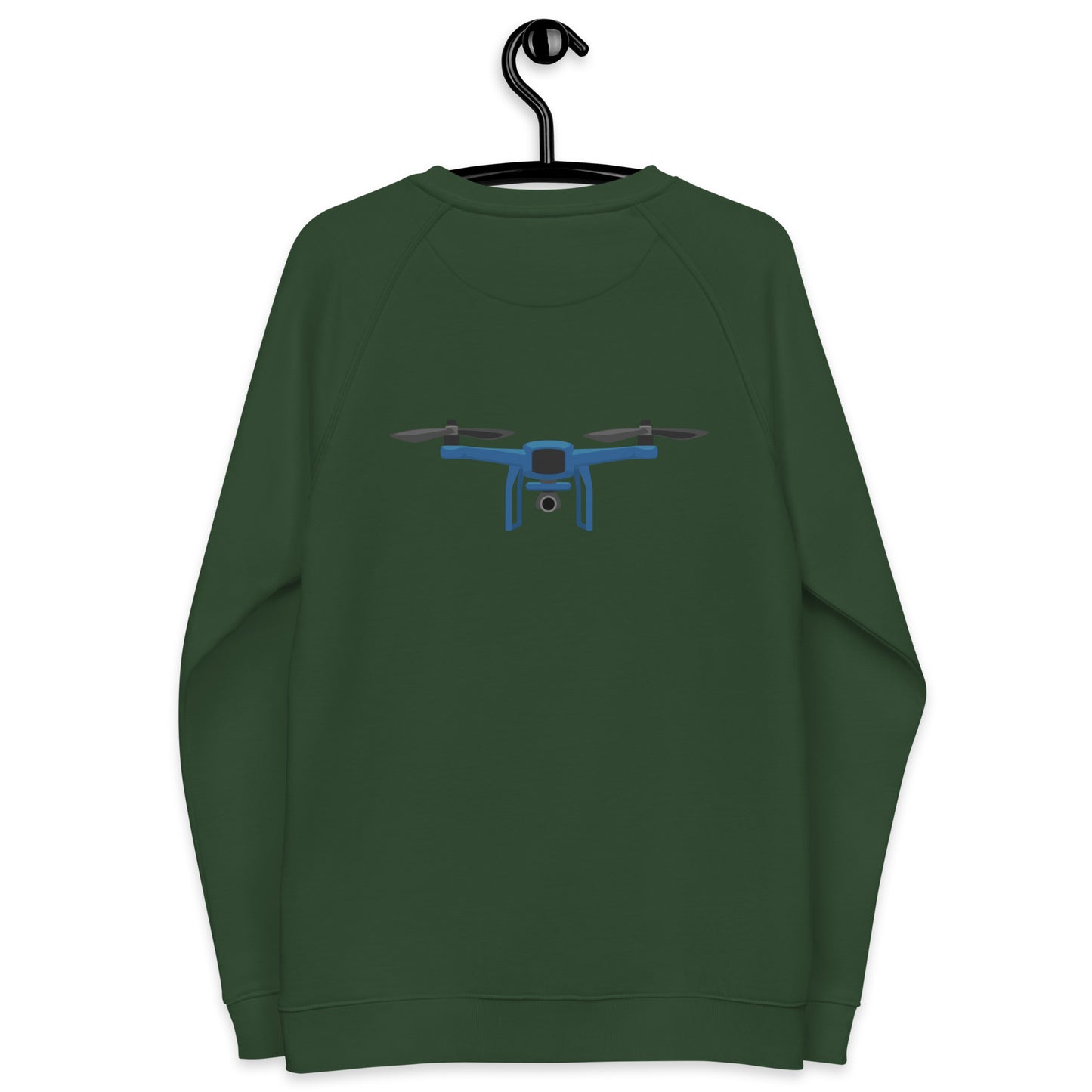 Sudadera raglán estampada RZ, unisex