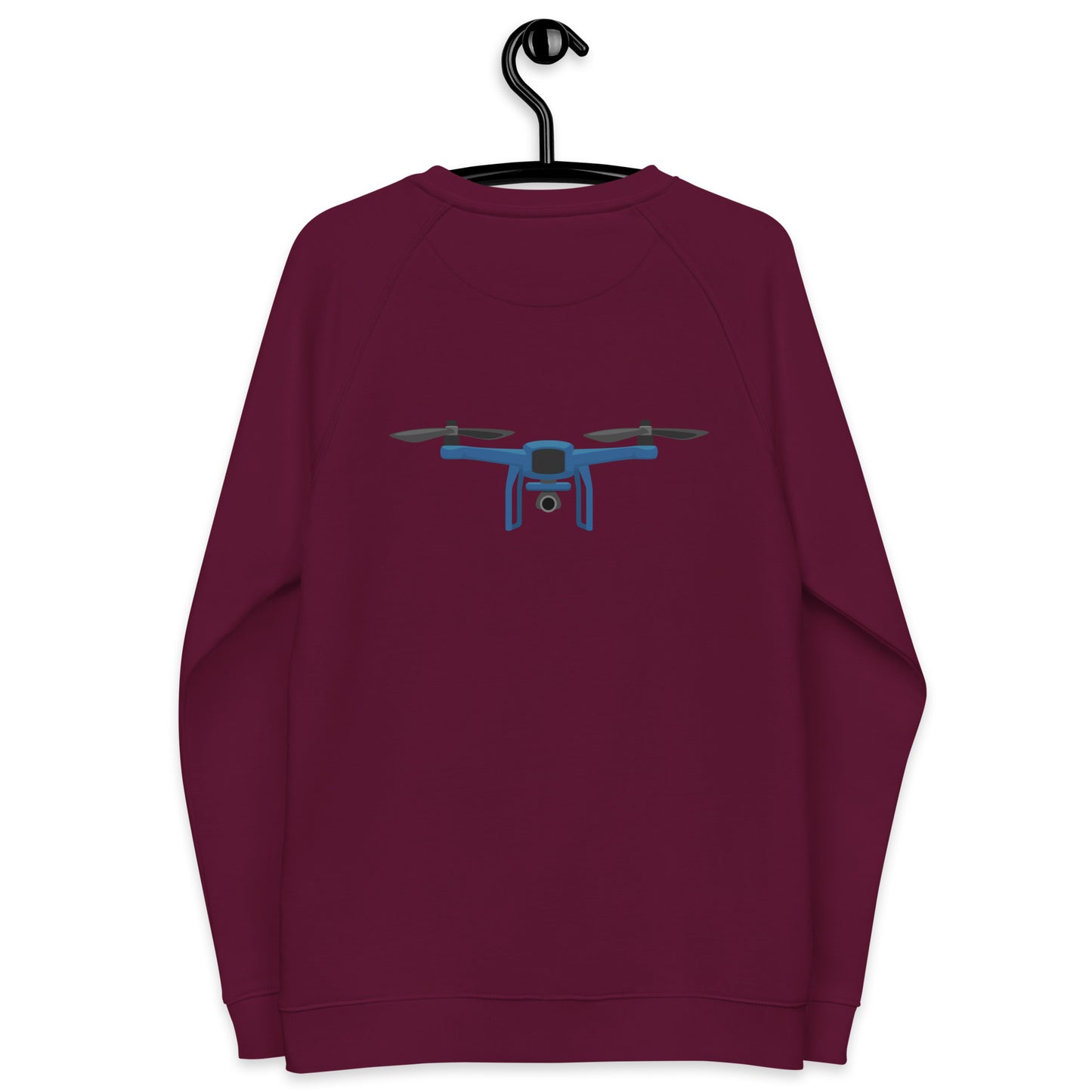 Sudadera raglán estampada RZ, unisex