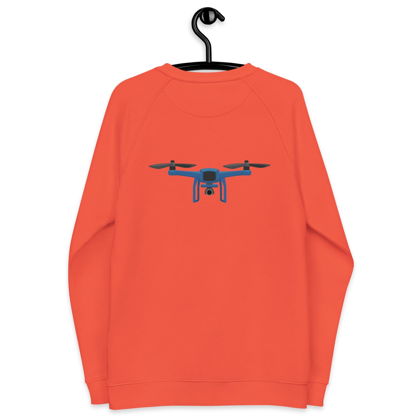 Sudadera raglán estampada RZ, unisex