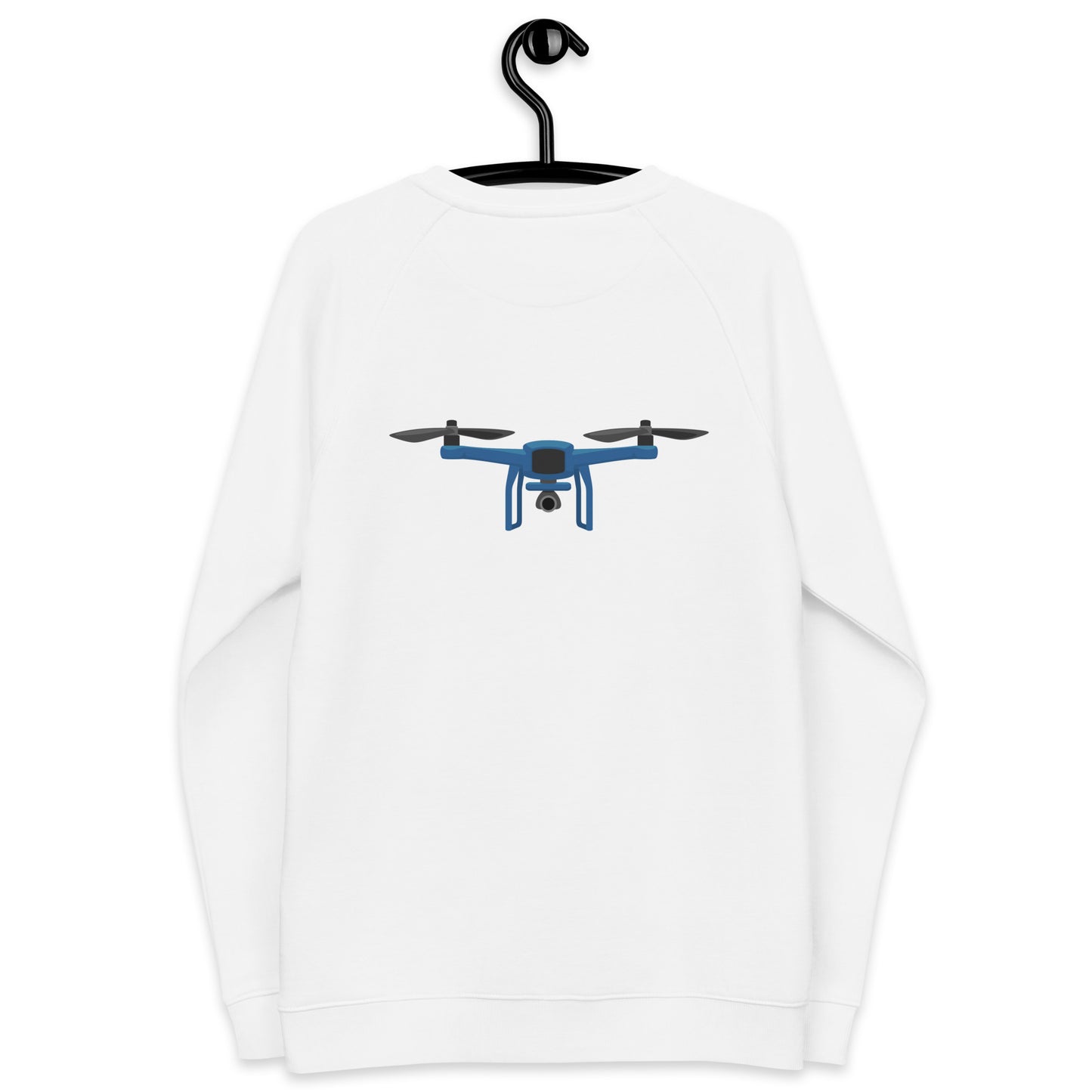 Sudadera raglán estampada RZ, unisex