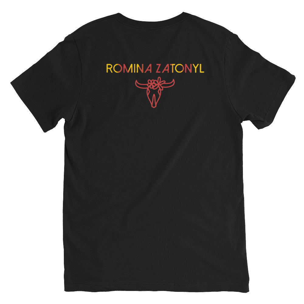 Camiseta bordada y estampada unisex RZ