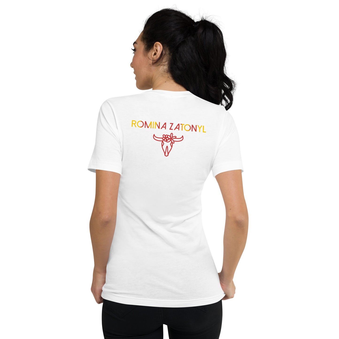 Camiseta bordada y estampada unisex RZ