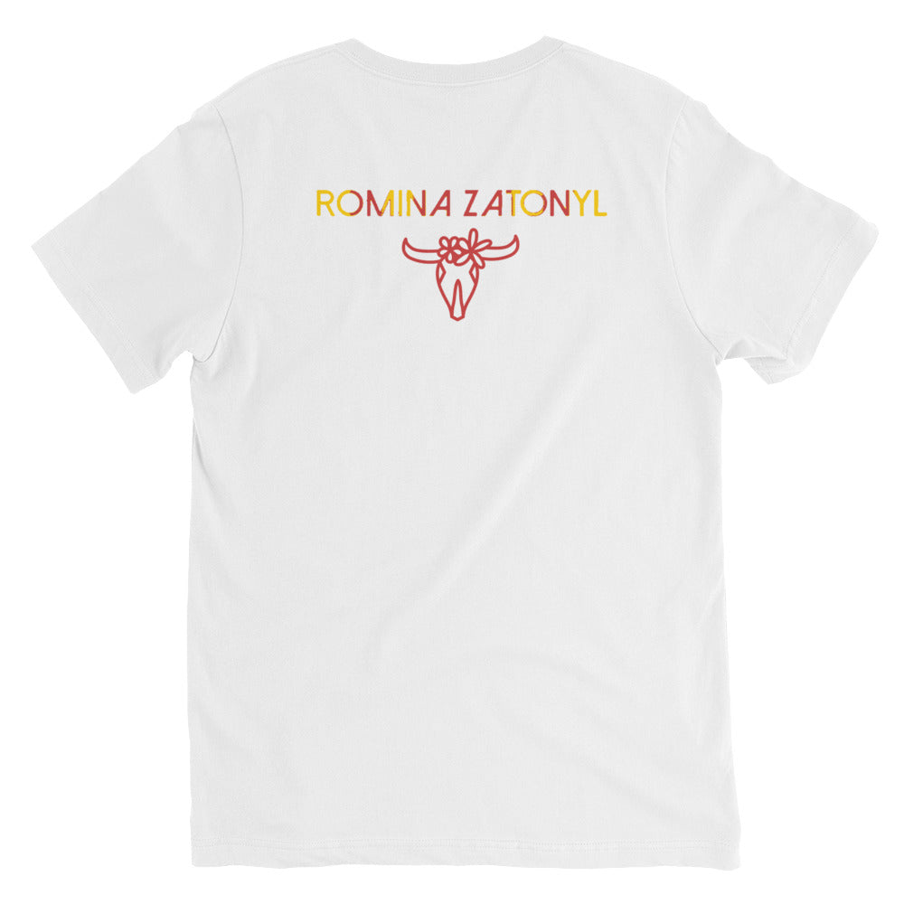 Camiseta bordada y estampada unisex RZ