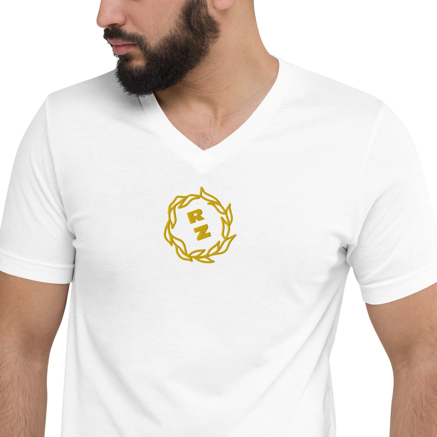 Camiseta bordada y estampada unisex RZ