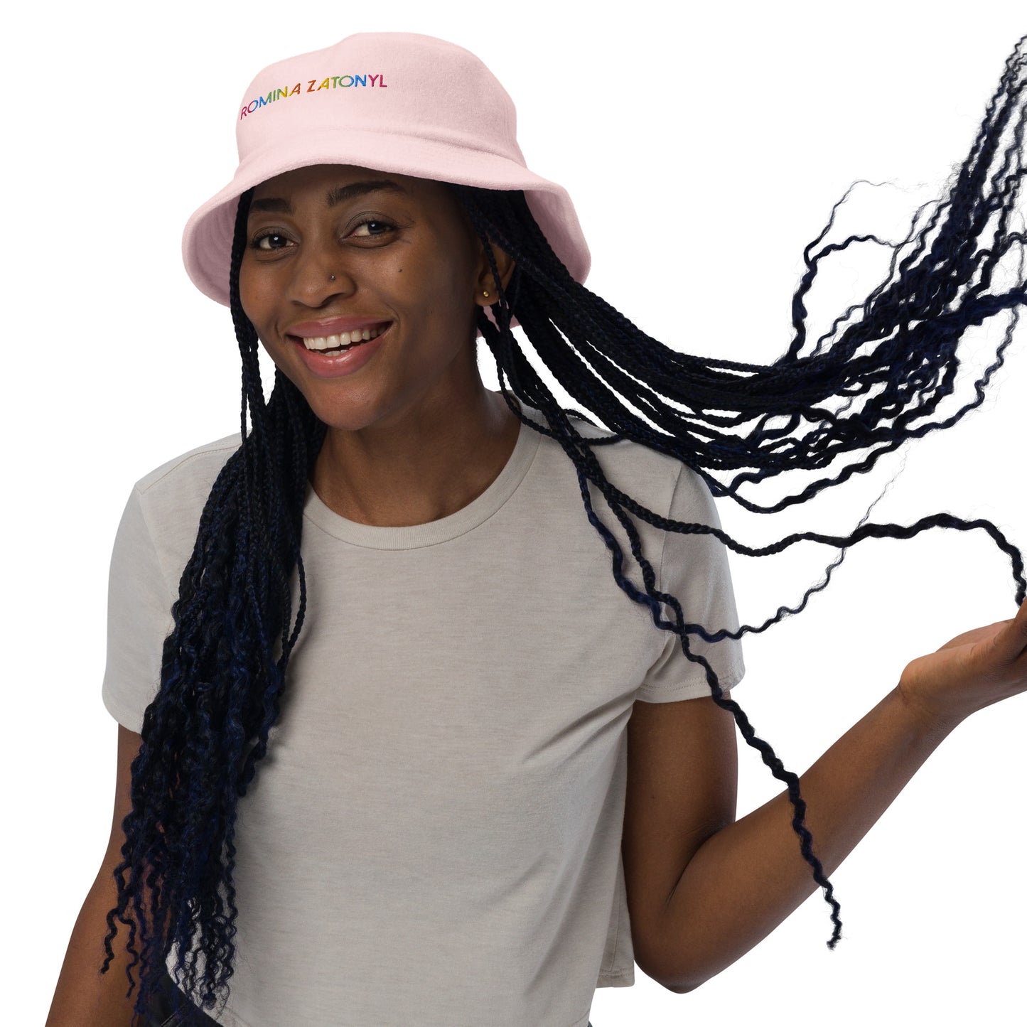 Gorro pescador de felpa, logo RZ bordada, unisex