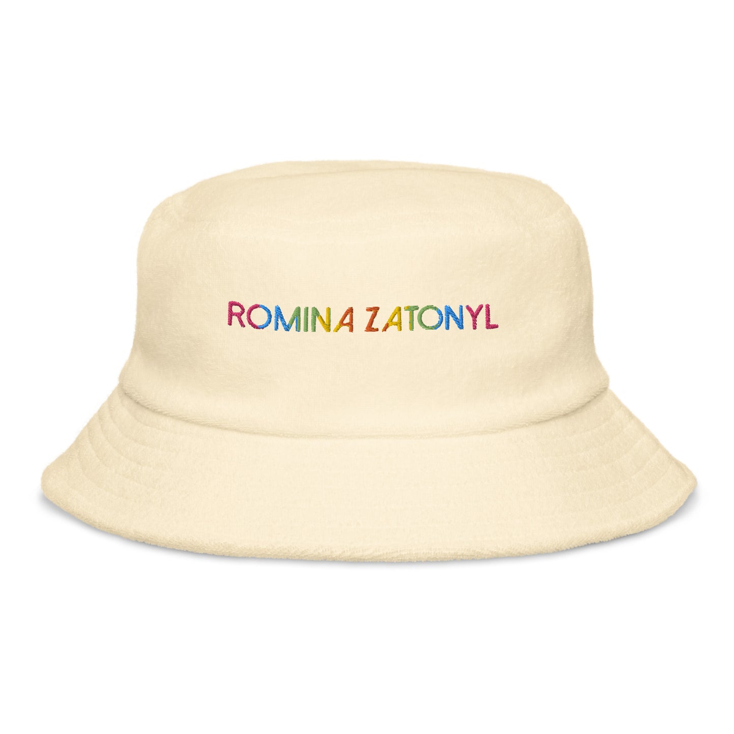 Gorro pescador de felpa, logo RZ bordada, unisex
