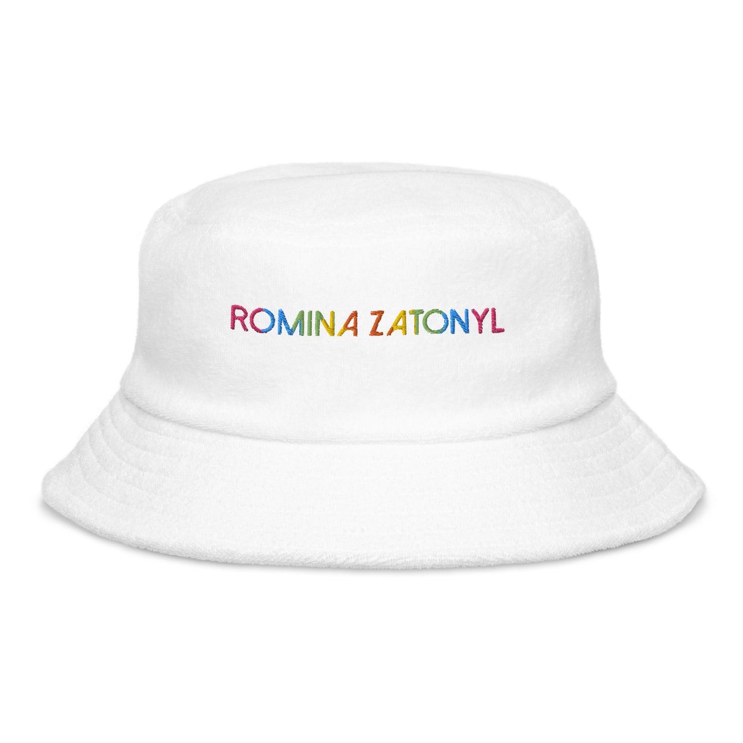 Gorro pescador de felpa, logo RZ bordada, unisex