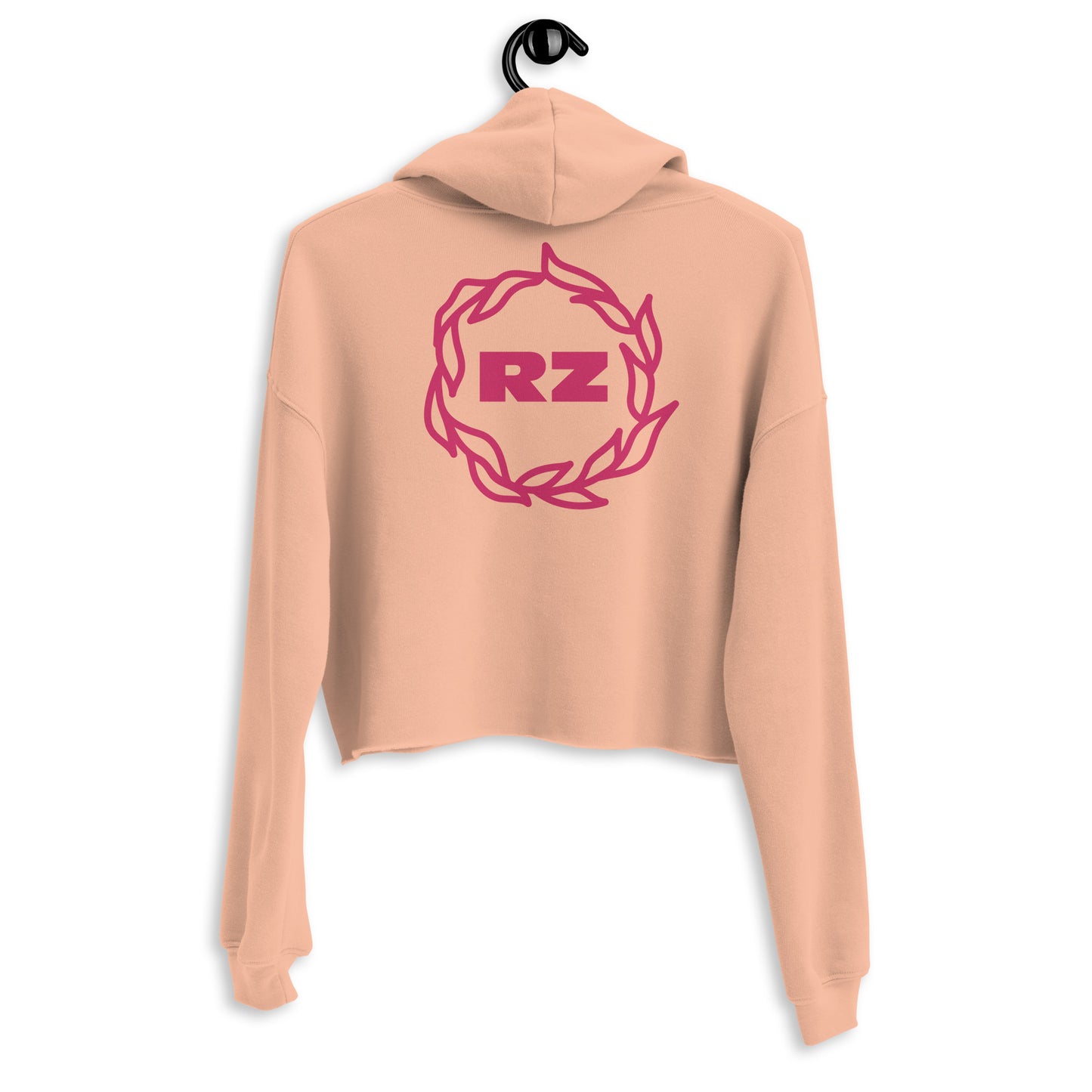 Sudadera corta RZ bordada y estampada