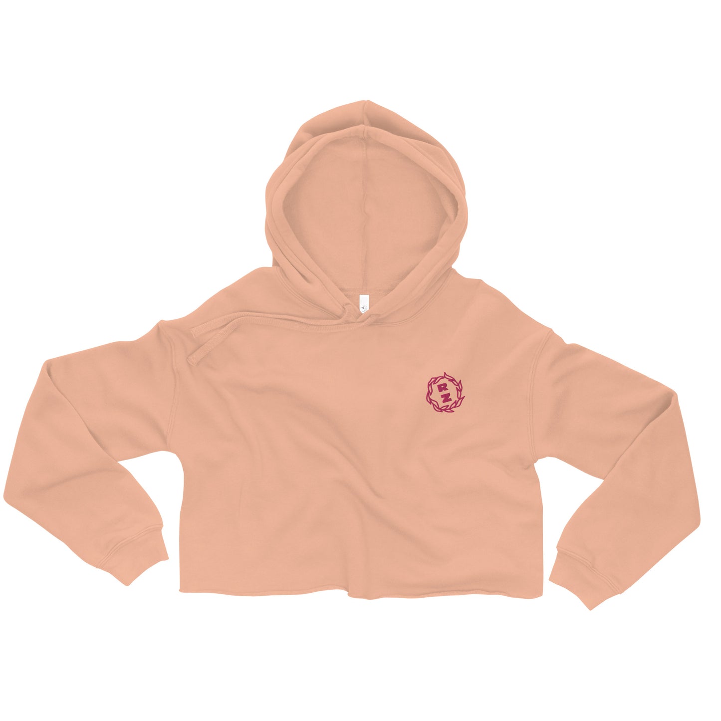 Sudadera corta RZ bordada y estampada
