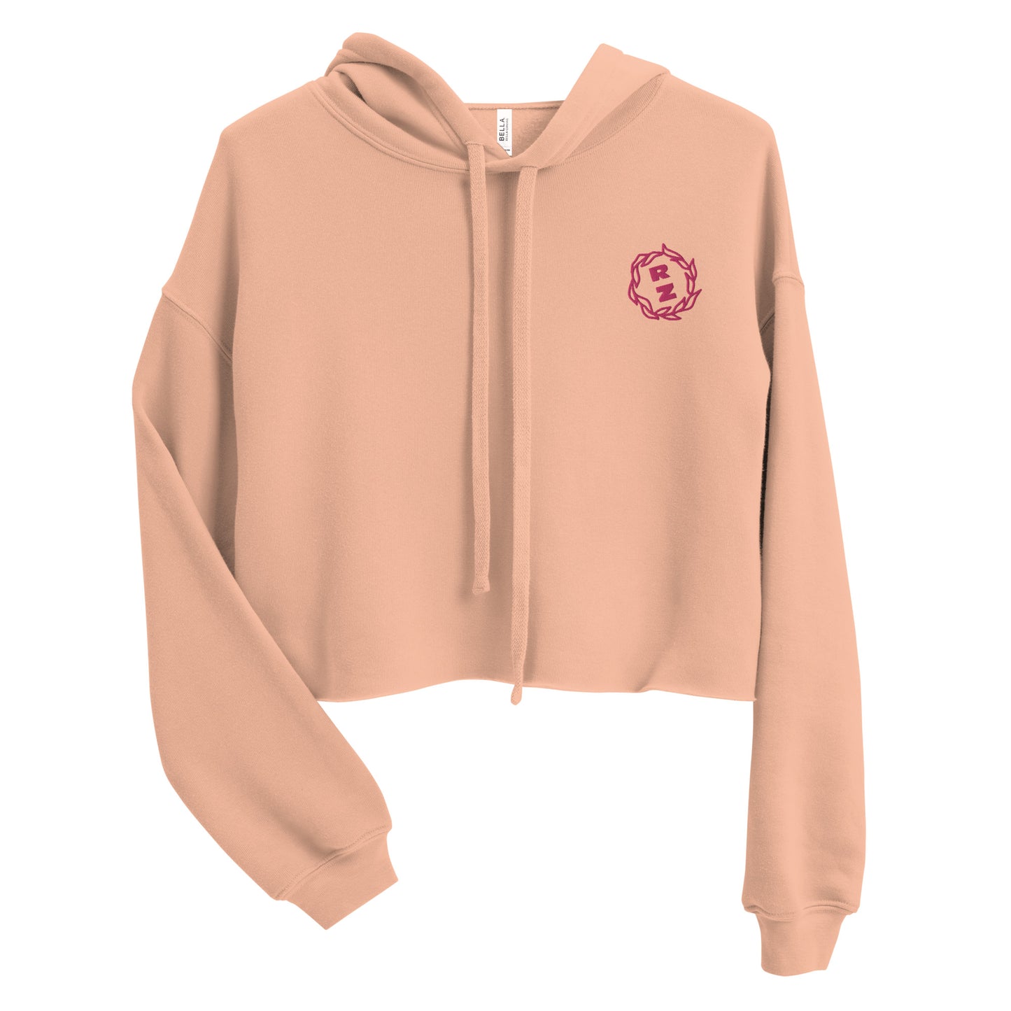 Sudadera corta RZ bordada y estampada