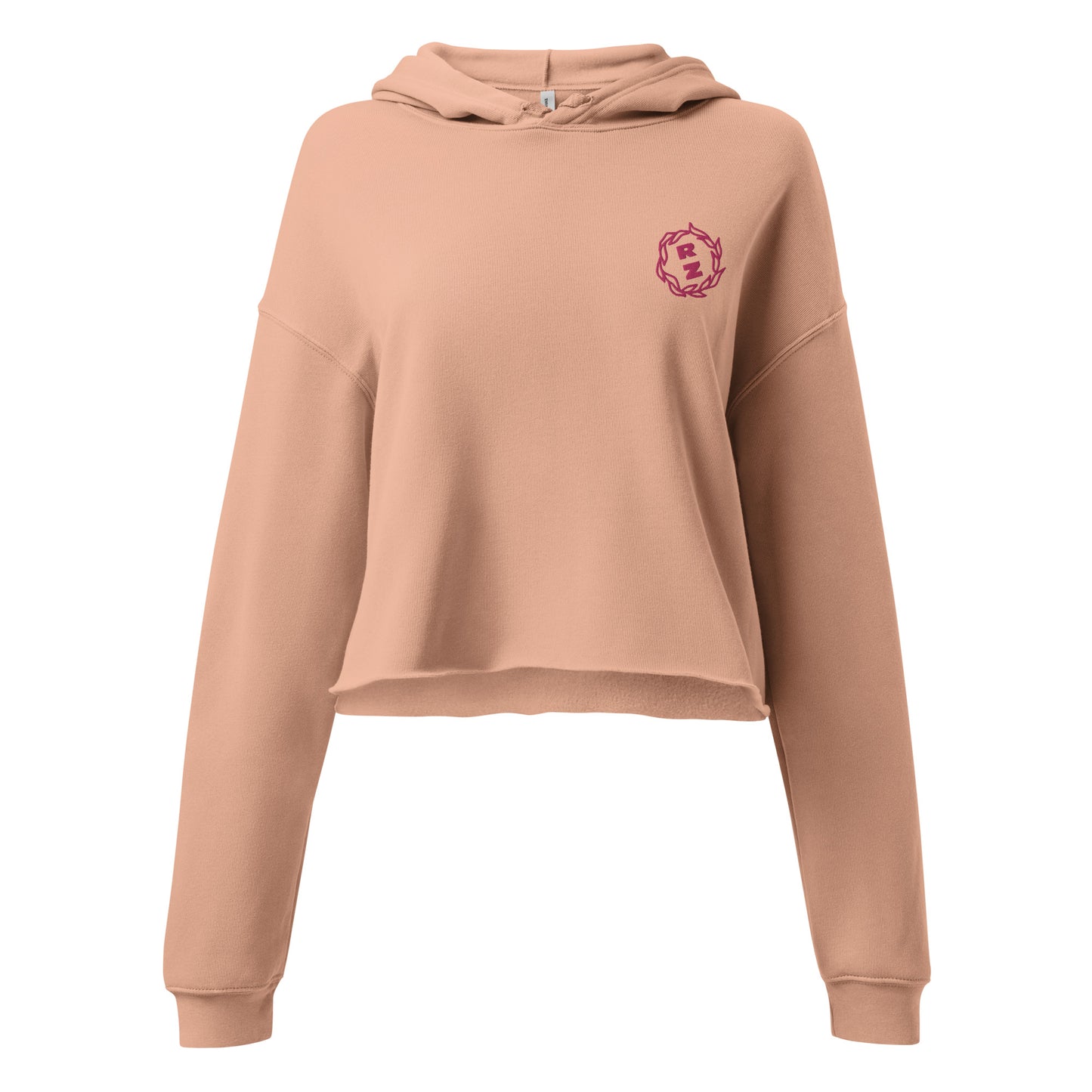 Sudadera corta RZ bordada y estampada
