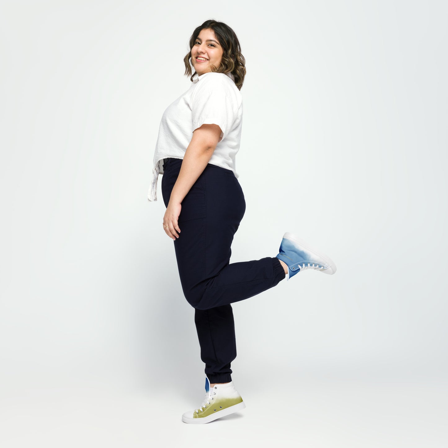 Zapatillas caña alta RZ, mujer