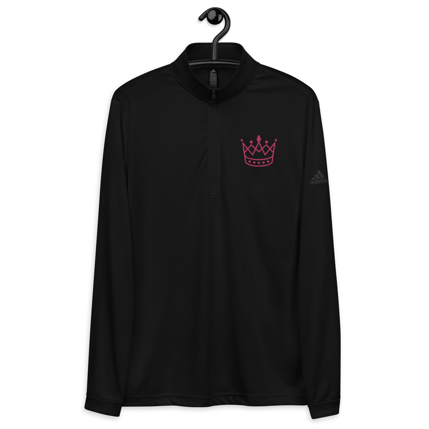 Sudadera Adidas mujer bordada rosa-fuxia