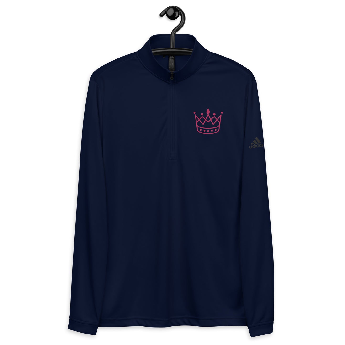 Sudadera Adidas mujer bordada rosa-fuxia
